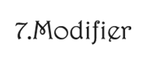 7.Modifier是哪个国家的品牌